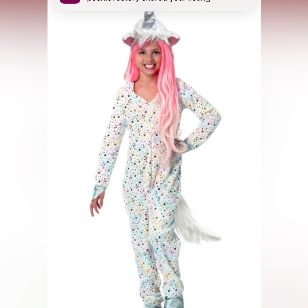 Girls Magical Unicorn Costume